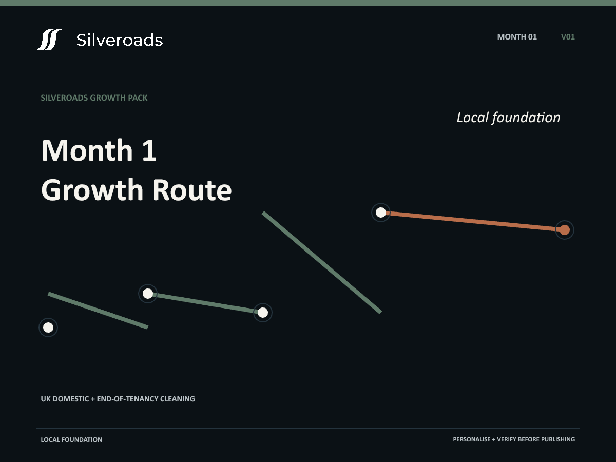 Silveroads Growth Pack editable visual template cover