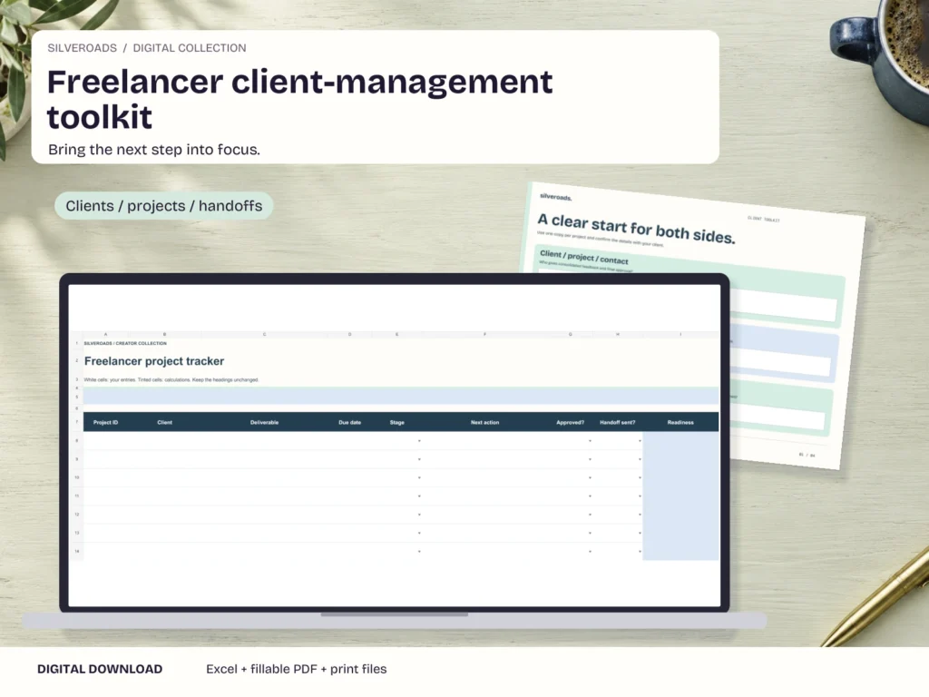 Freelancer client-management toolkit - actual file preview